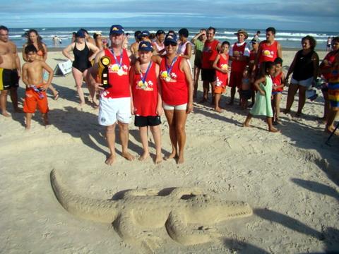 Sesc realiza concurso de esculturas na areia em Arroio do Sal