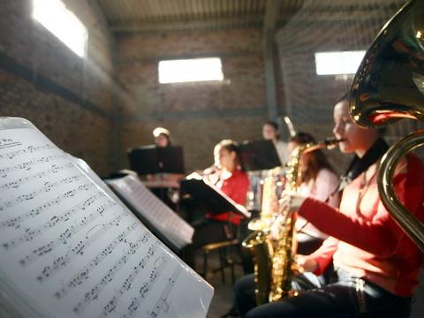 Escola também é lugar de música em Imbé