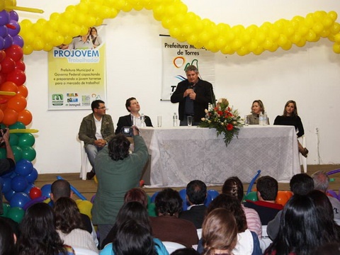 Projovem é instituído oficialmente em Torres