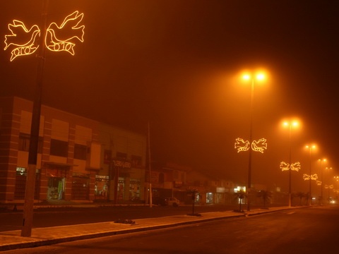 Ruas de Imbé começam a ser decoradas para o natal