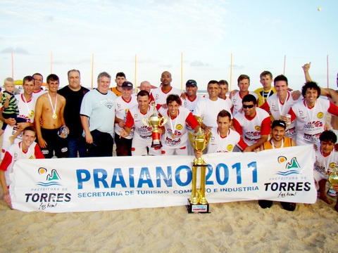 Unidos e América conquistam o Praiano 2011 em Torres