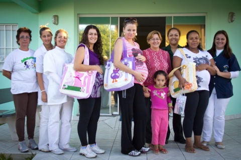 Gestantes do PPV ganham bolsa e book fotográfico em Torres