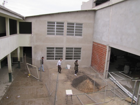 Ginásio de Esportes e novas salas de aula na Escola Castelo Branco estão em construção em Tramandaí