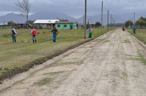 Frentes de trabalho das Obras atende o norte de Arroio do Sal