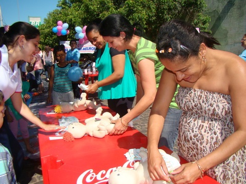 Sábado foi de festa para os bebês de Santo Antônio