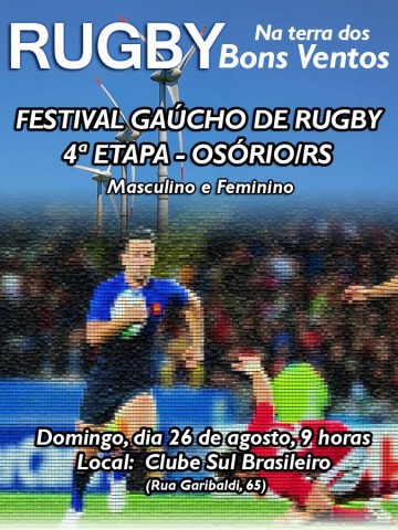 Osório sedia Festival de Rugby