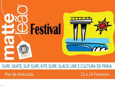 Estrutura do Matte Leão Festival já está sendo montada em Atlântida