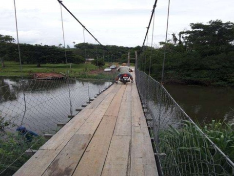 Técnicos analisam solo para construção da ponte do Rio Verde em Torres