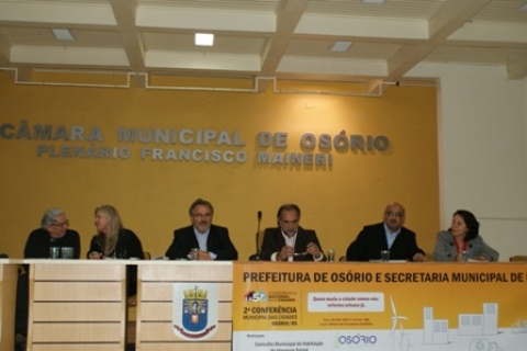 Osório realizou 2ª Conferência Municipal das Cidades RS