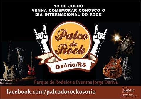 Palco do Rock promete agitar Osório com muitas atrações neste sábado