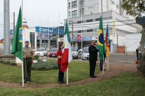 Osório realizou abertura oficial da semana da Pátria no domingo