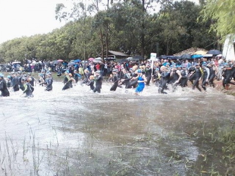 Triathlon foi sucesso em Osório