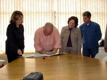 Firmado o contrato para as obras de saneamento básico em Osório