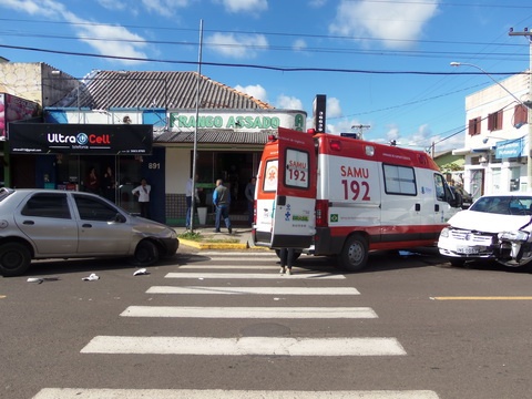 Colisão envolve dois veículos em Osório