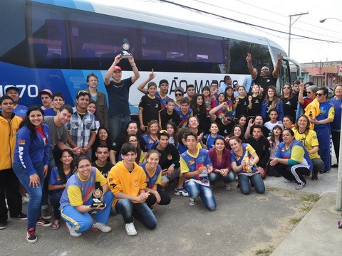 Banda Marcial de Arroio do Sal traz na bagagem o bi e dois troféus do Paraná