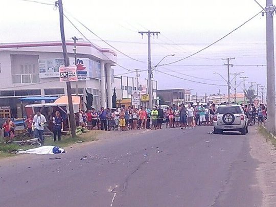 Motociclista morre em acidente na praia de Capão da Canoa