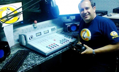Paulo Lucas. Comunicador da Rádio Itaramã FM.