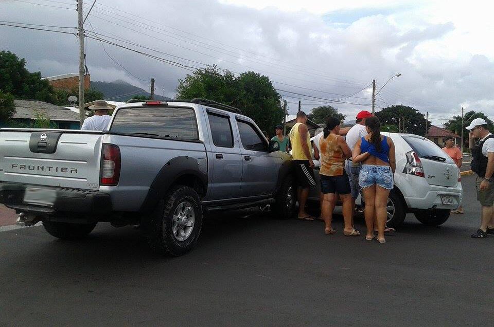 Motorista fica ferida em colisão na cidade de Osório