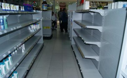  Os preços dos alimentos e das bebidas não alcoólicas subiram 102,2%, em 2014, informou o Banco Central da Venezuela Leandra Felipe/Agência Brasil