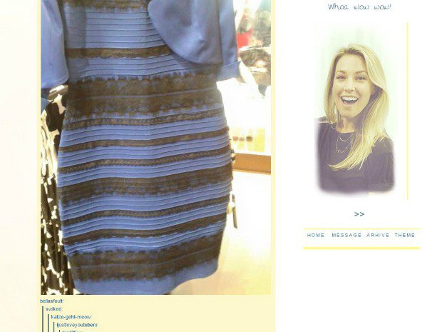 Bombou na Internet: entenda por que vestido pode 'ter cores diferentes'