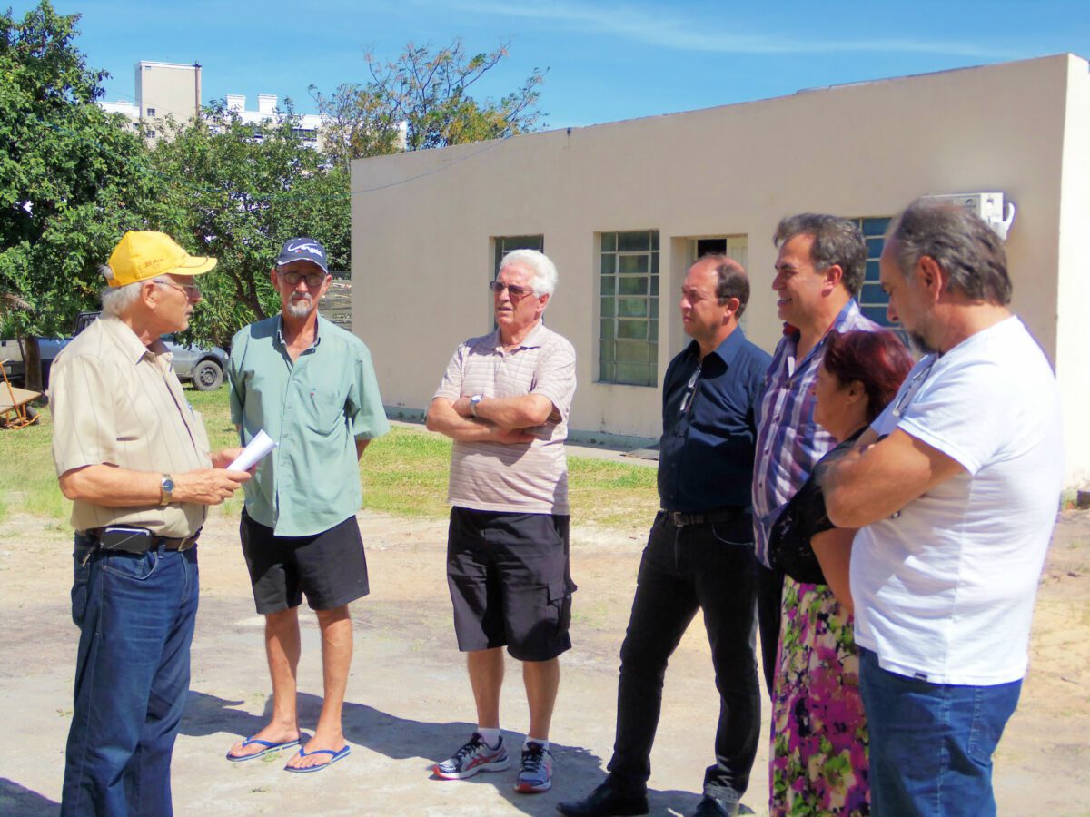 Vereadores de Osório visitam obras do São Vicente de Paulo