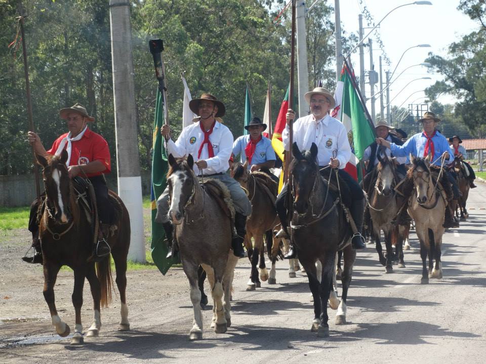 Recepção da Chama Crioula dá inicio as festividades farroupilhas em Osório