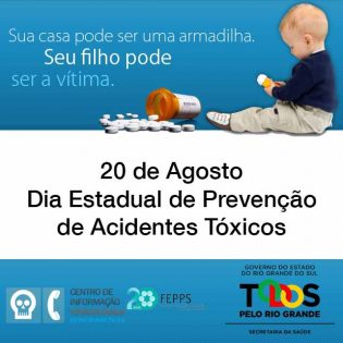 RS é o estado do Brasil com o maior número de registros de acidentes tóxicos