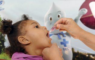 Campanha contra a pólio alcança mais de 530 mil crianças vacinadas