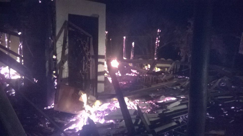 Incêndio destrói residência em Mostardas
