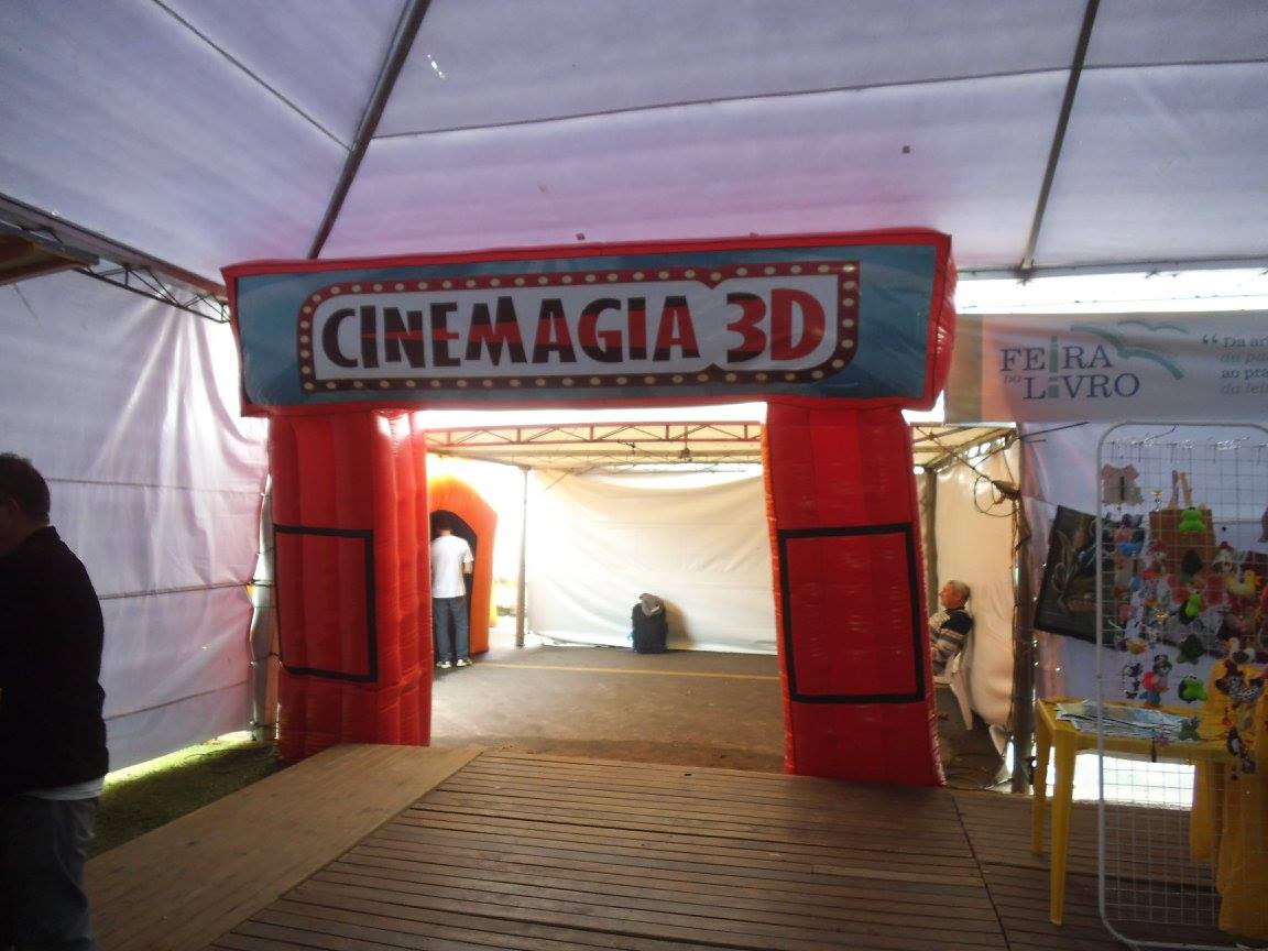 CINEMAGIA 3D é destaque em evento literário em Arroio do Sal