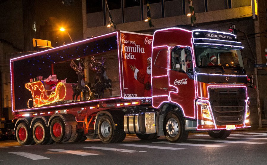 Caravana de Natal Coca-Cola chega ao Litoral Norte neste domingo: horários tiveram mudança