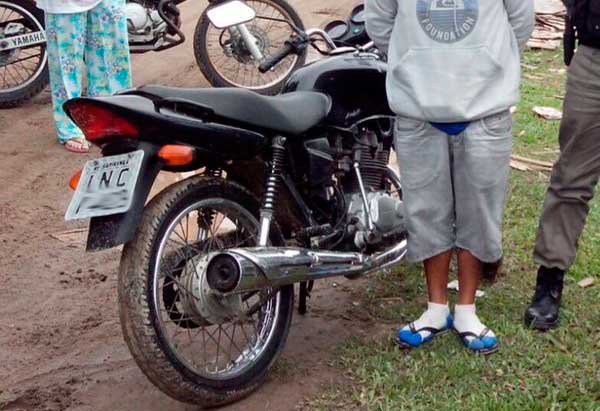 Ex-detento paga R$ 600 reais em moto roubada e é preso em Imbé