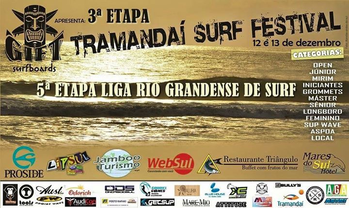 Gift Surfboards apresenta 3ª Etapa do Tramandaí Surf Festival
