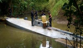Policiais localizam no Pará submarino que seria usado por traficantes
