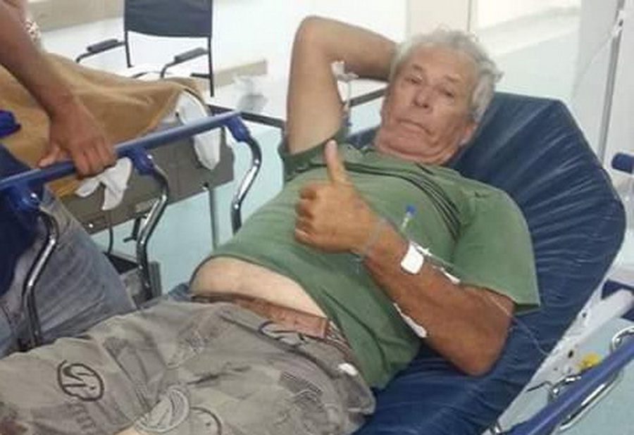 Servidor da prefeitura de Imbé baleado em assalto necessita de doação de sangue