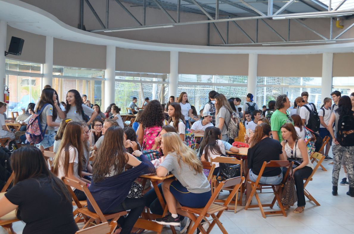 Colégio Marquês inicia as aulas com grande número de alunos em Osório