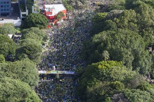 Manifestações transcorrem sem confrontos no Rio Grande do Sul