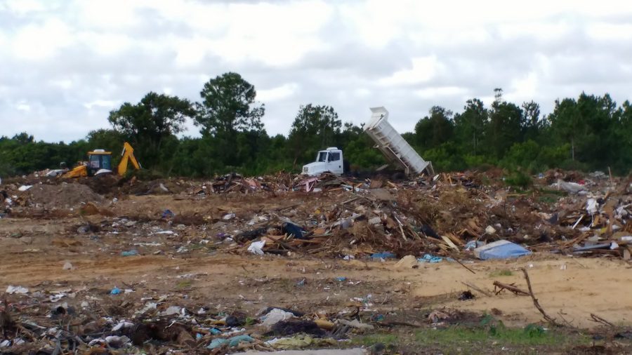 Vereadora denuncia caminhões da prefeitura descartando lixo irregularmente em Osório