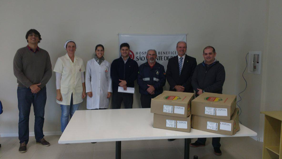 Polícia realiza doação de carnes apreendidas em Mostardas, Palmares do Sul e Osório