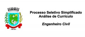 Processo Seletivo Simplificado - Engenheiro Civil