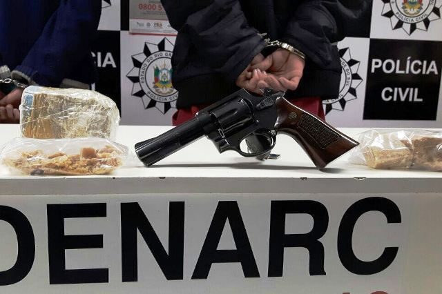 Presos suspeitos de enviar armas e drogas para o Litoral