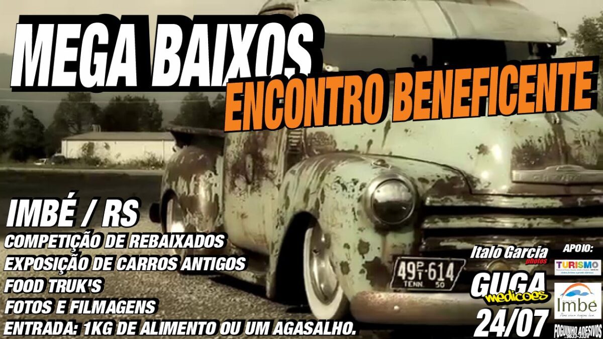 Veja fotos dos carros rebaixados em exposição no encontro Baixos