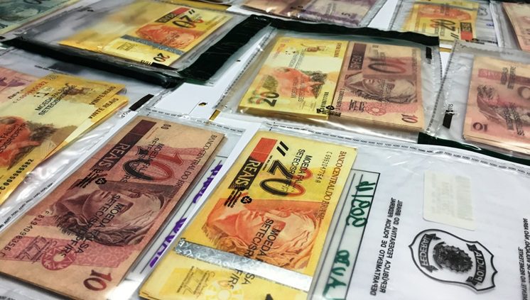 Suspeito encomendava dinheiro falso de dentro do presídio de Osório