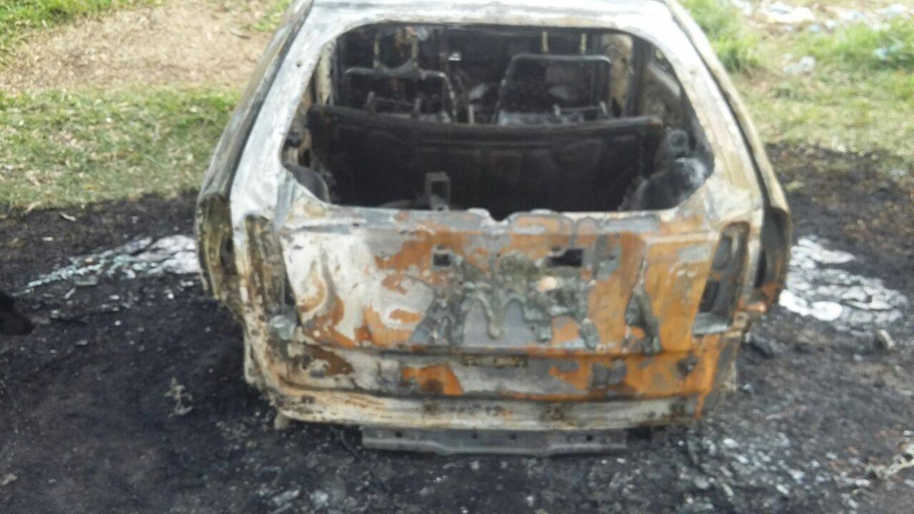 Lotérica é assaltada e carro usado em crime incendiado no Litoral Norte