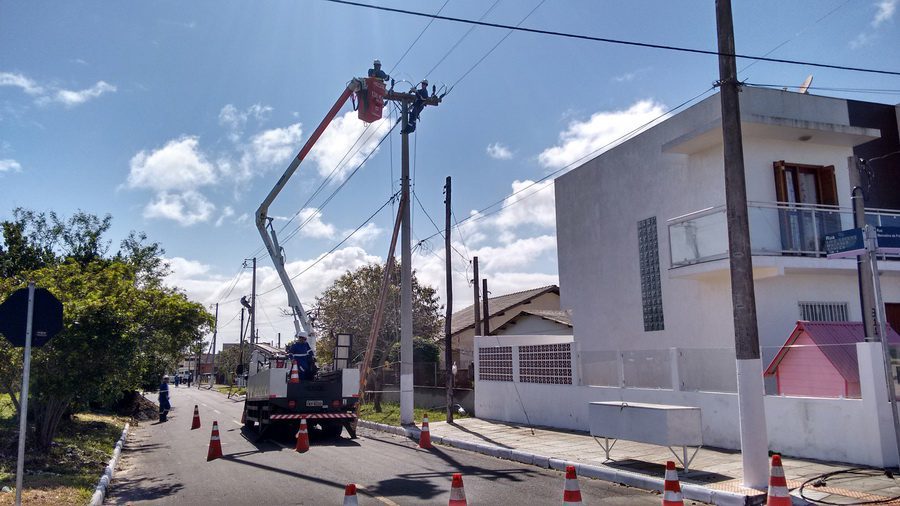 CEEE Distribuição reforça rede de energia em Osório para atender novos clientes