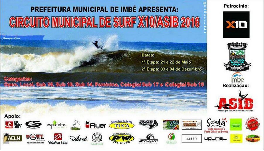 Circuito Municipal de Surf terá segunda etapa neste final de semana em Imbé