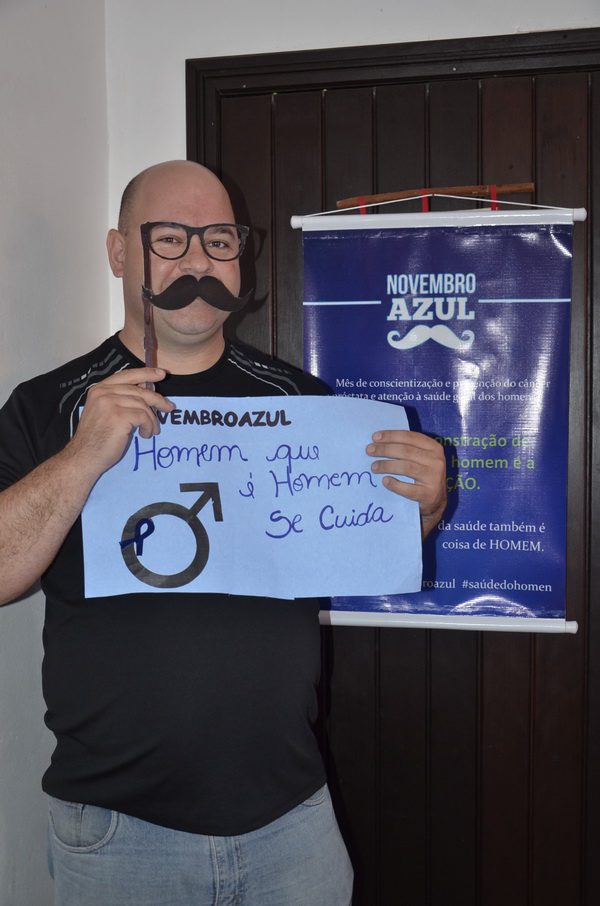 Novembro Azul faz ações preventivas ao câncer de próstata em Imbé