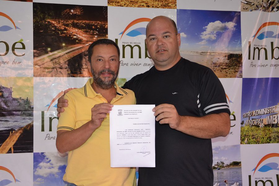 Uiraçu Pinto é o novo secretário de Turismo de Imbé