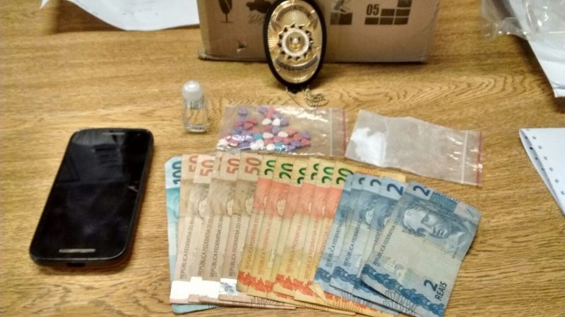 Homem é preso em flagrante por tráfico de drogas em festa no Litoral Norte