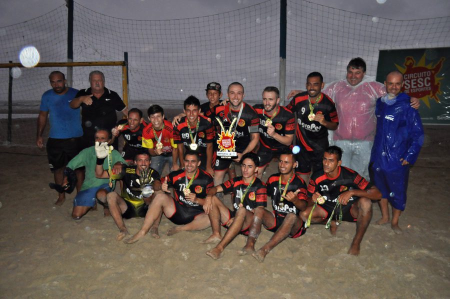 Rondinha e Bonja são os grandes campeões do Beach Soccer de Arroio do Sal